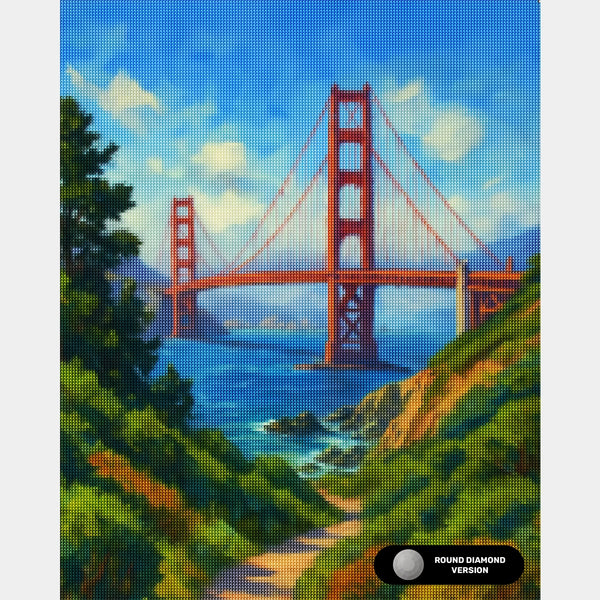 Composizione di Vasi Floreali - Pittura con Diamanti - X-Large