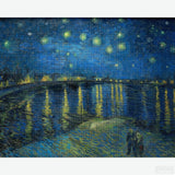 Starry Night Over the Rhône - Diamond Painting-Reimagine Van Gogh’s 