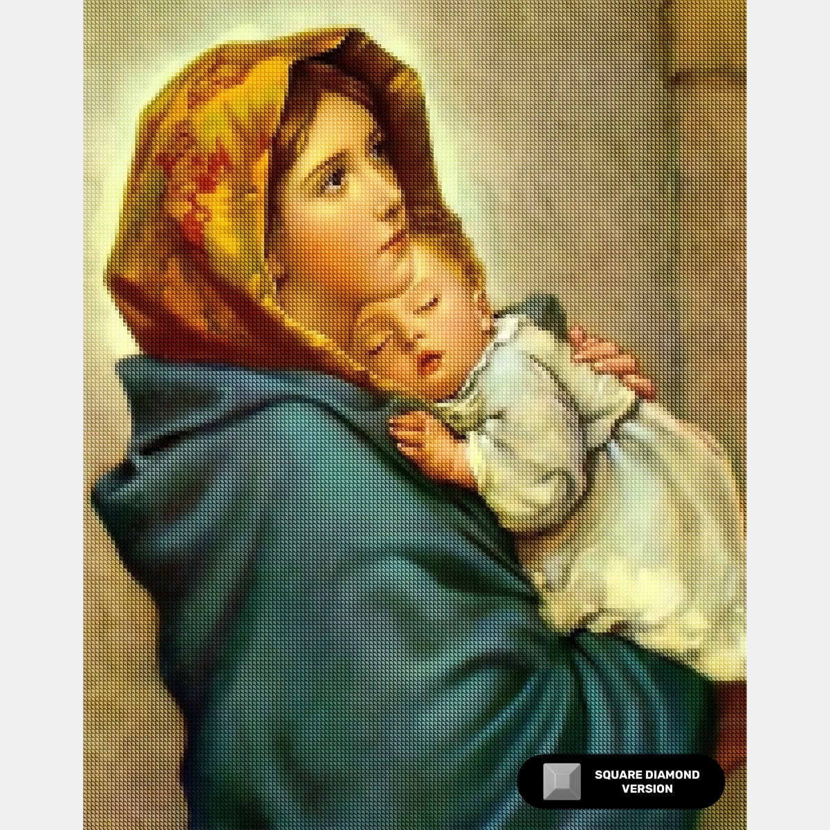 Madonnina - Diamond Painting - Groot