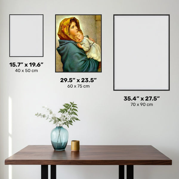 Madonnina - Diamond Painting - Groot