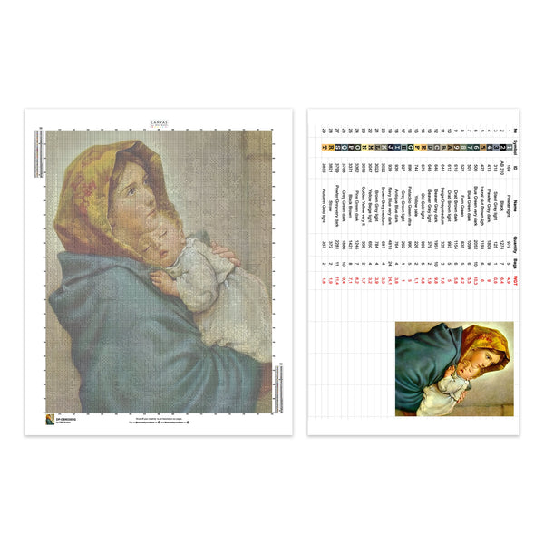 Madonnina - Diamond Painting - Groot
