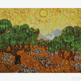 Van Gogh's Olive Trees - Diamond Painting-Recreate Van Gogh's 