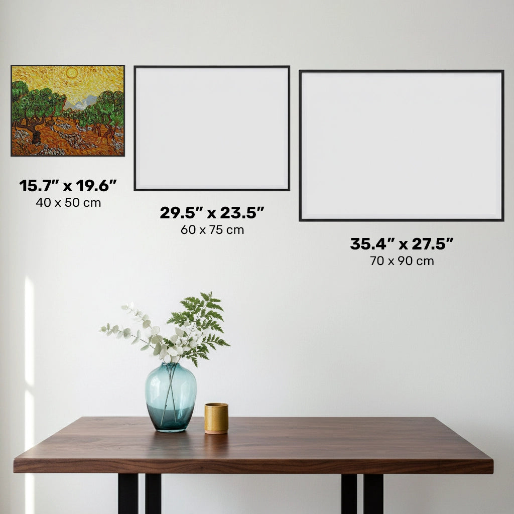 Olivos de Van Gogh - Pintura de Diamante - Tamaño Estándar