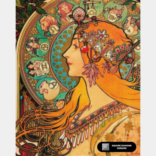 Zodiac (1896) - Diamond Painting