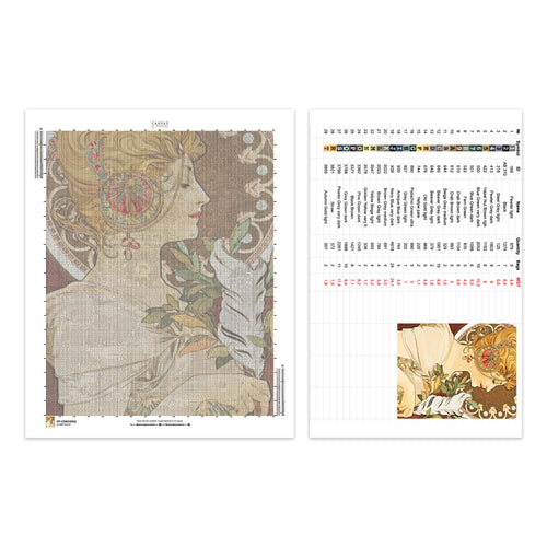 Plume - Diamond Painting - Très grand