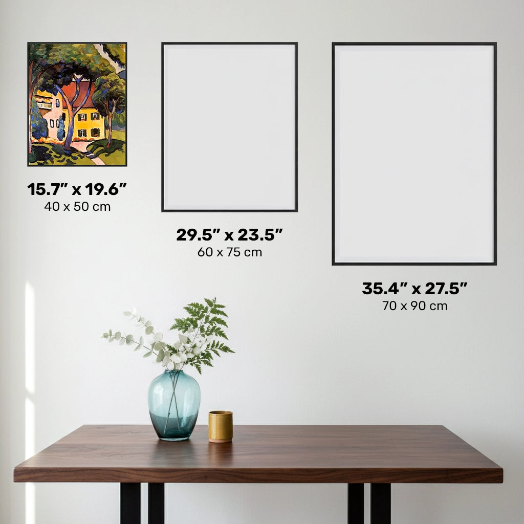 Staudacher's Haus am Tegernsee - Diamantmalerei - Standardgröße