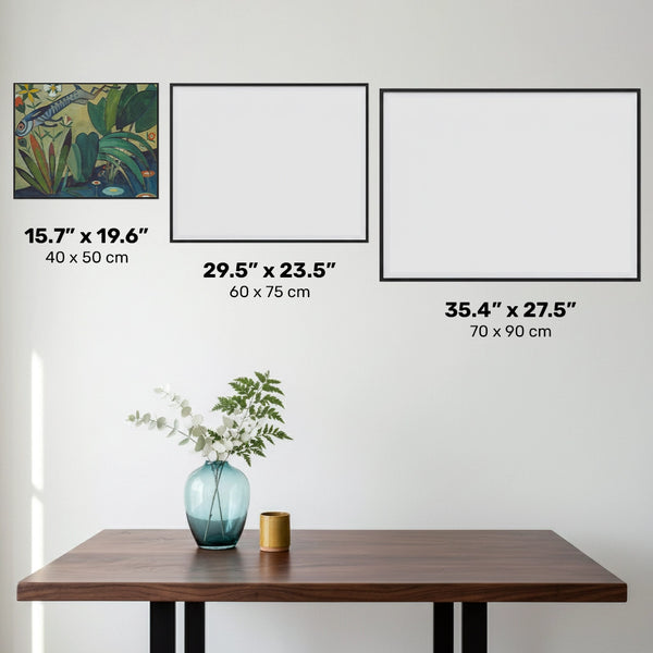 The Leap of the Rabbit - Diamond Painting - Standard Size