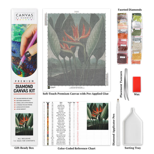 La Reine Plante - Diamond Painting - Grand Format