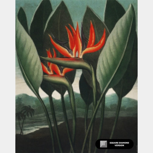 La Reine Plante - Diamond Painting - Grand Format