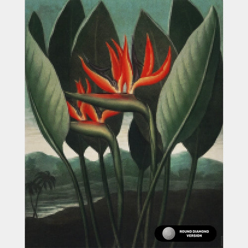 La Reine Plante - Diamond Painting - Grand Format