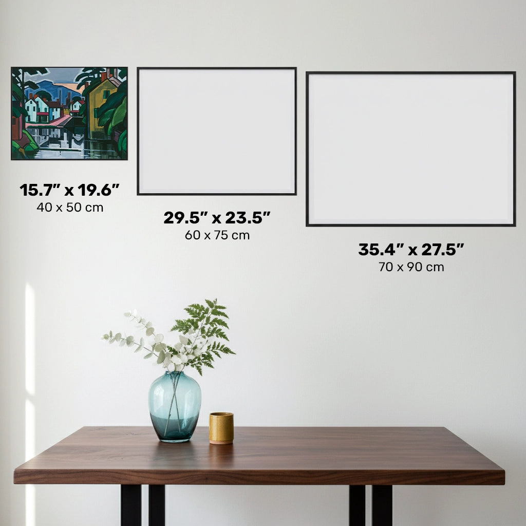 Oude Kanaalhaven - Diamond Painting - Standaardformaat