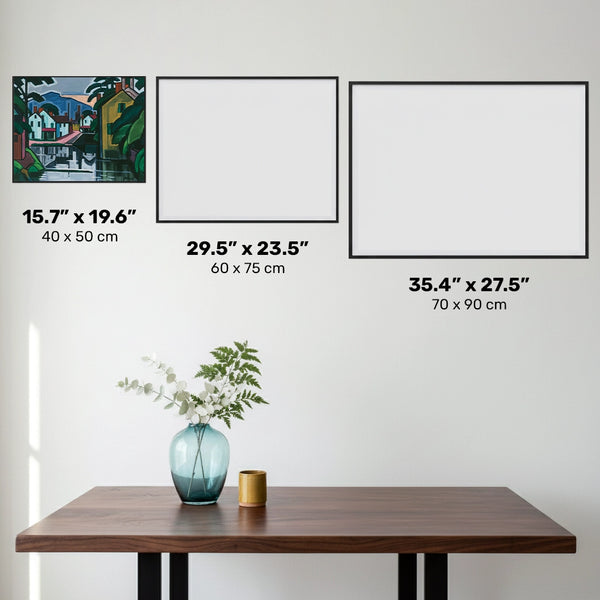 Oude Kanaalhaven - Diamond Painting - Standaardformaat