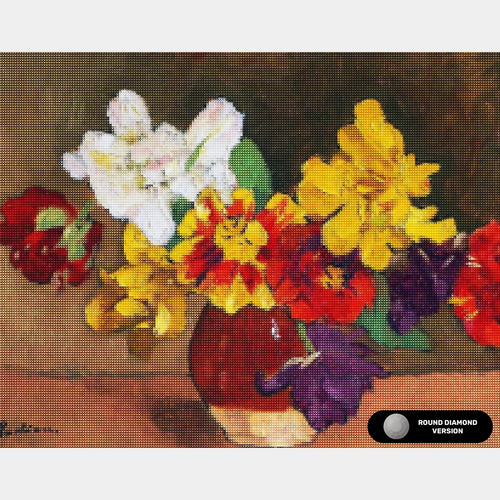 Anemoni - Diamond Painting - Dimensione Standard