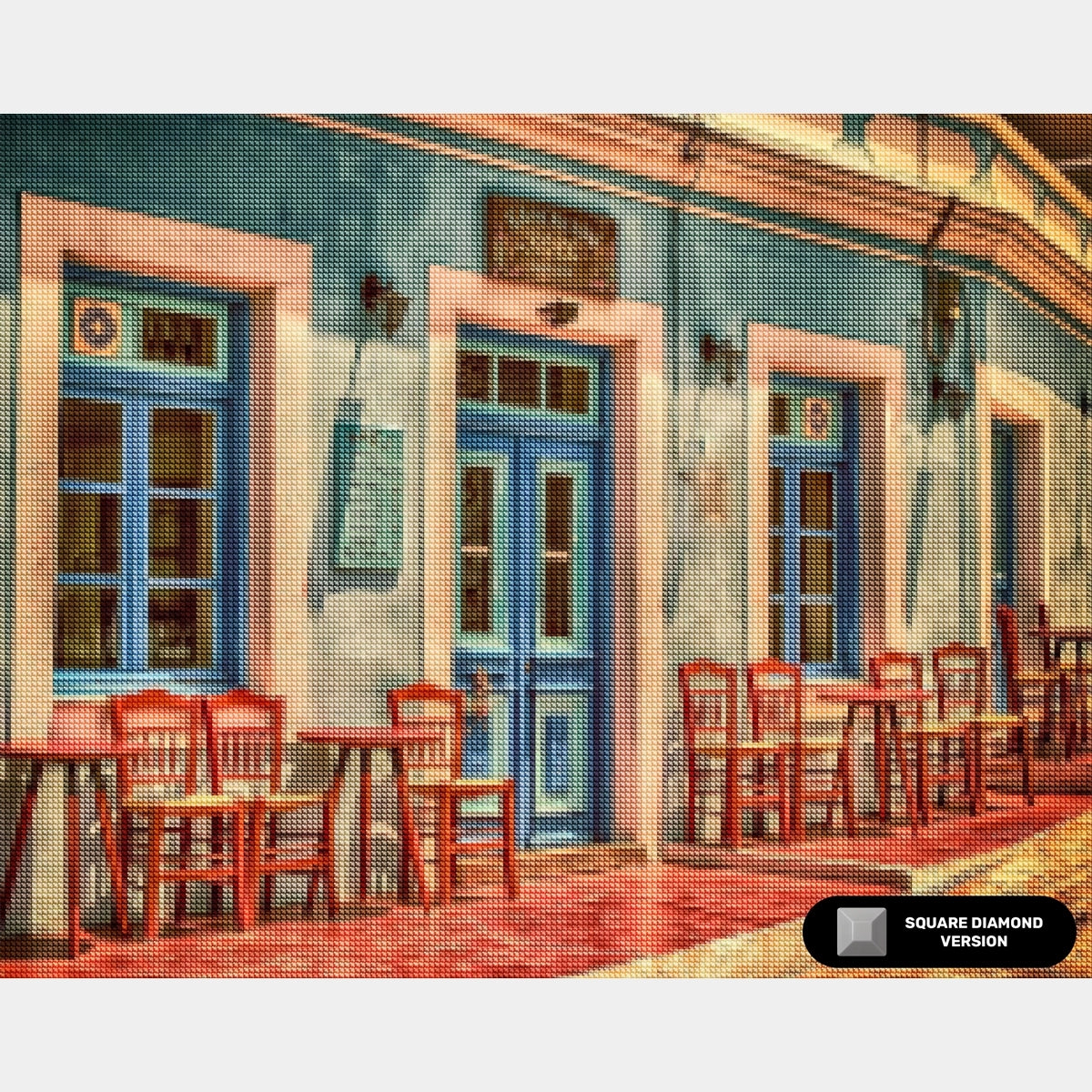 Coffee Shop - Diamond Painting - Large