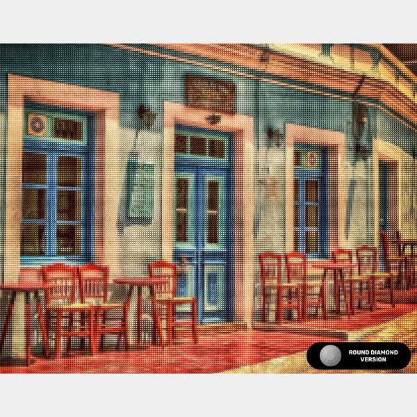 Coffee Shop - Diamond Painting - Large