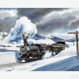 Denver & Salt Lake Railroad - Diamond Painting-Recreate the majesty of the 