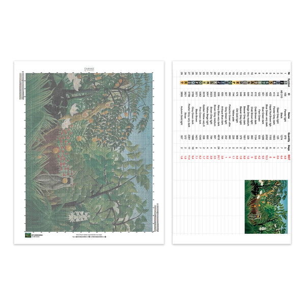 Exotic Landscape - Diamond Painting - X-Large