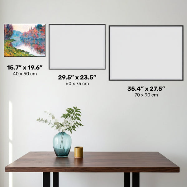 Le Bras de Jeufosse, Autunno - Pittura con Diamanti - Dimensione Standard