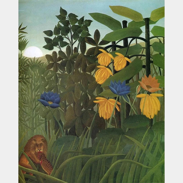 Repast of the Lion - Diamond Painting - Large