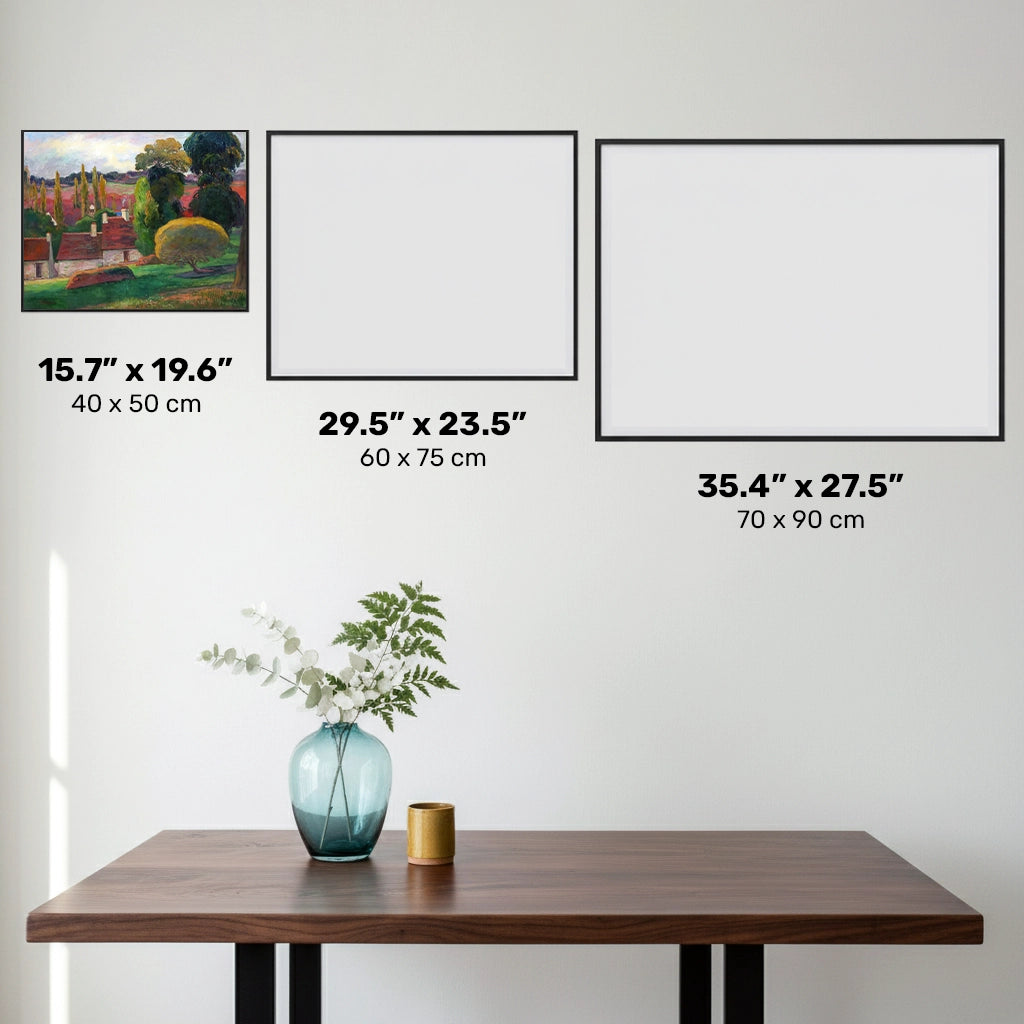 En gård i Bretagne - Diamantmålning - Standardstorlek