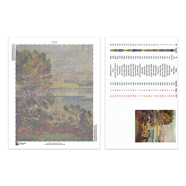 Antibes Morning - Diamond Painting - Stor