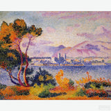 Antibes Afternoon - Diamond Painting-Create your own Pointillist masterpiece with our diamond painting kit inspired by Henri-Edmond Cross. A captivating project that explores the roots of Neo-Impressionism.-Canvas by Numbers