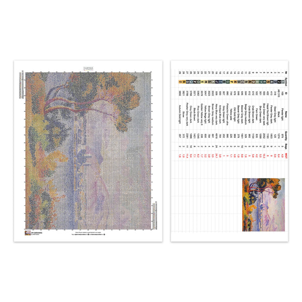 Antibes Afternoon - Peinture au diamant - Grand