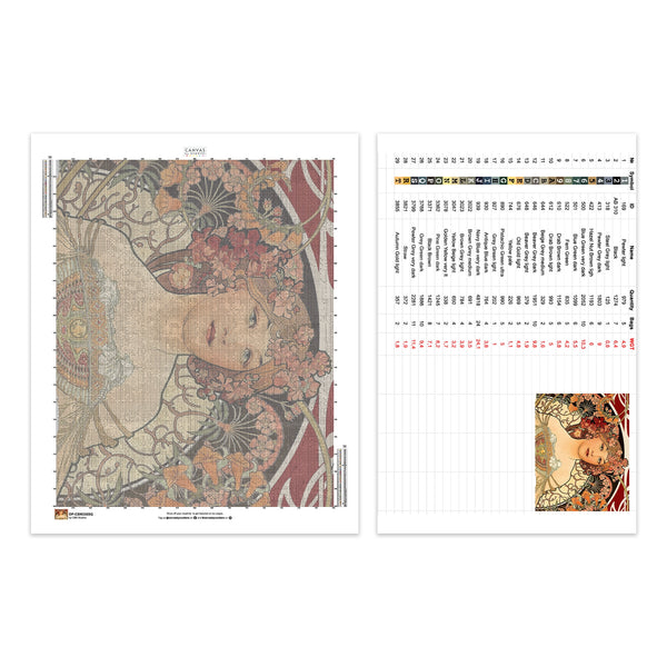 Champenois, Detail - Diamond Painting - X-Large