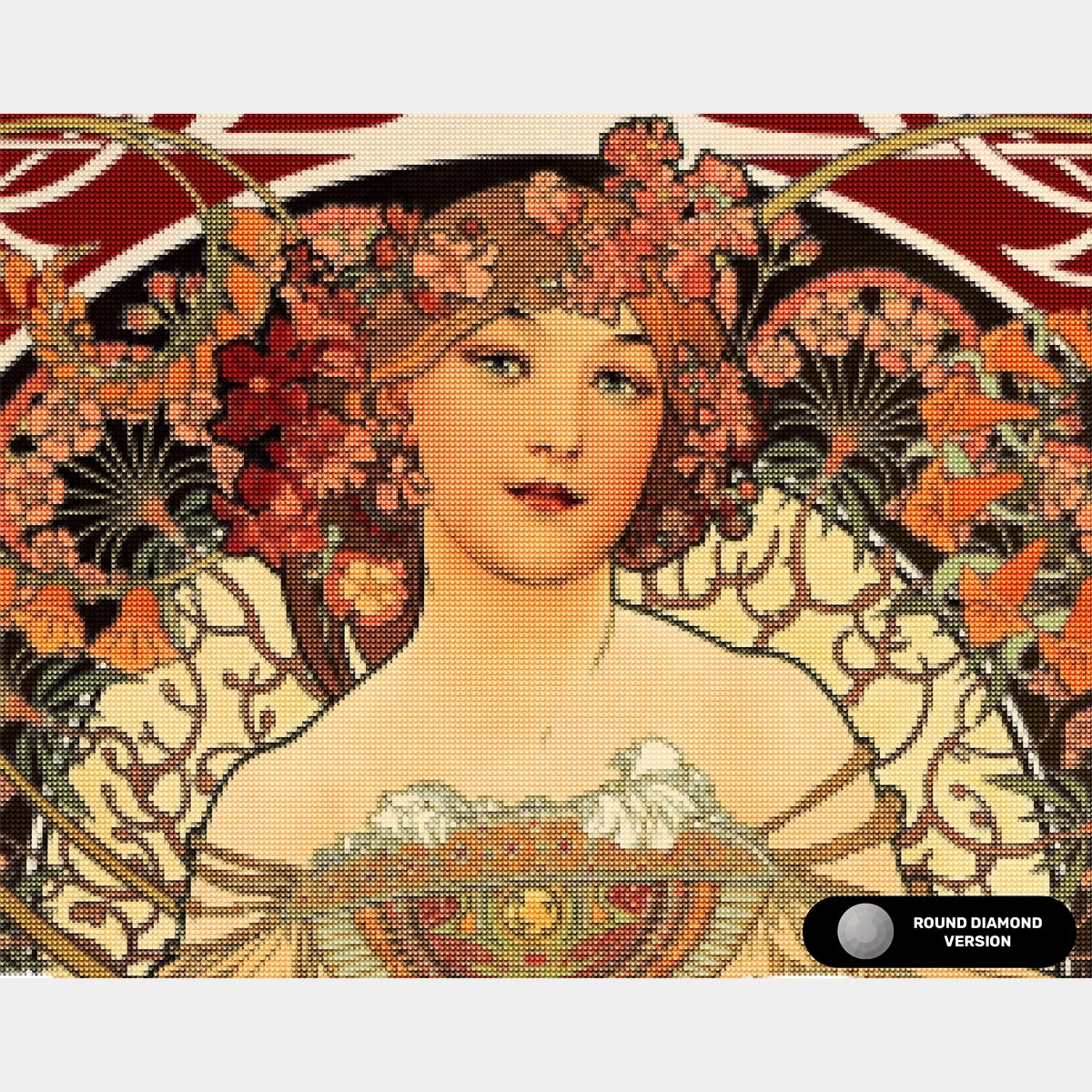 Champenois, Detail - Diamond Painting - X-Large