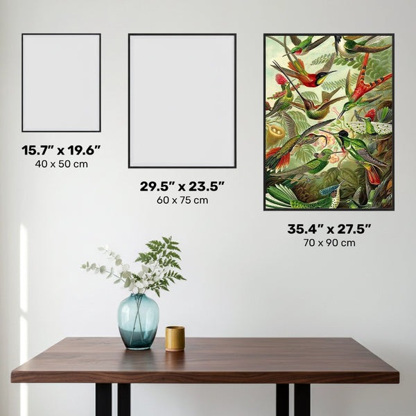 Trochilidae (Kolibrier) - Diamantmålning - X-Large