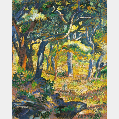 Une Clairière en Provence - Diamond Painting - Taille Standard