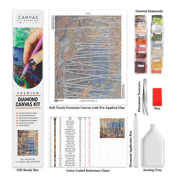 In The Northland - Diamond Painting - X-Large