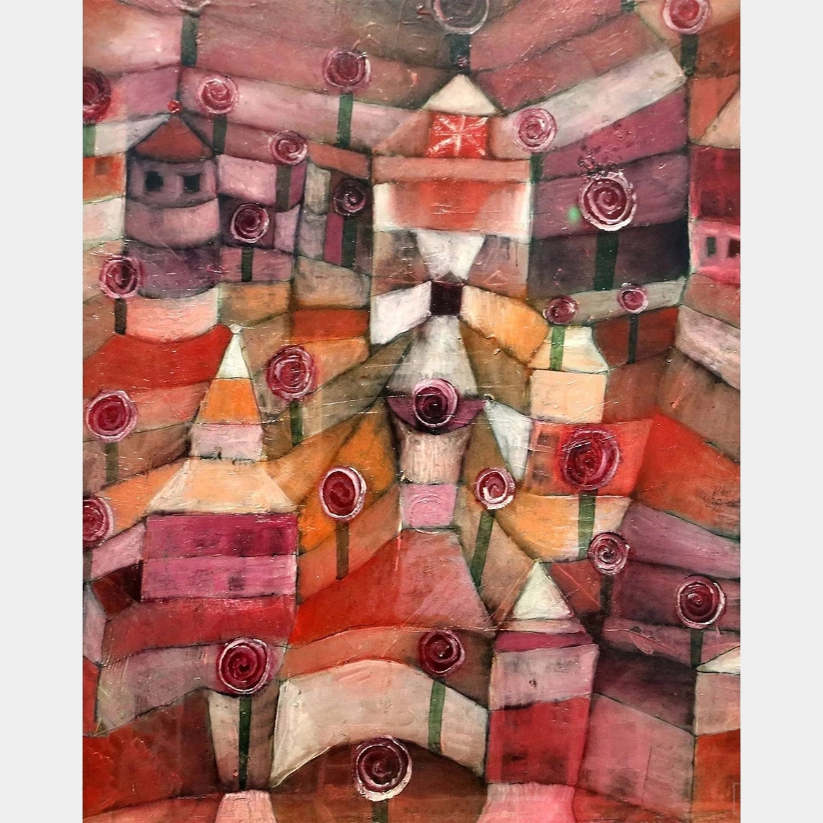 Rose Garden - Diamond Painting - Standardstorlek