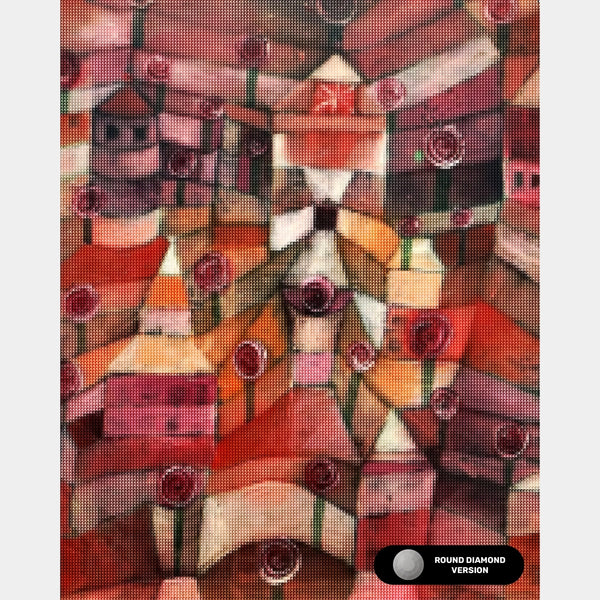 Rose Garden - Diamond Painting - Standardstorlek