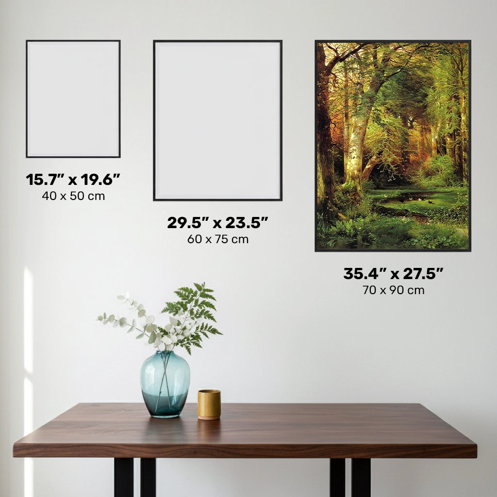 Scena Forestale - Pittura Diamante - Extra-Large