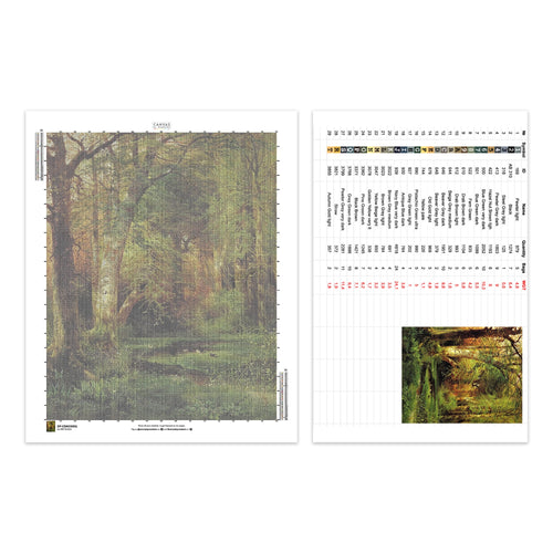 Scena Forestale - Diamond Painting - Extra-Large