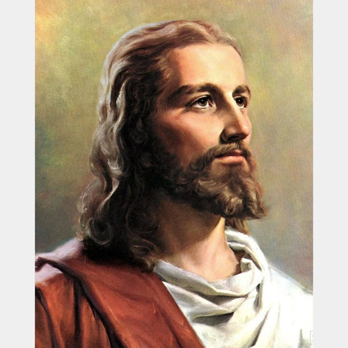 Portrait de Jésus - Diamond Painting - Grand format