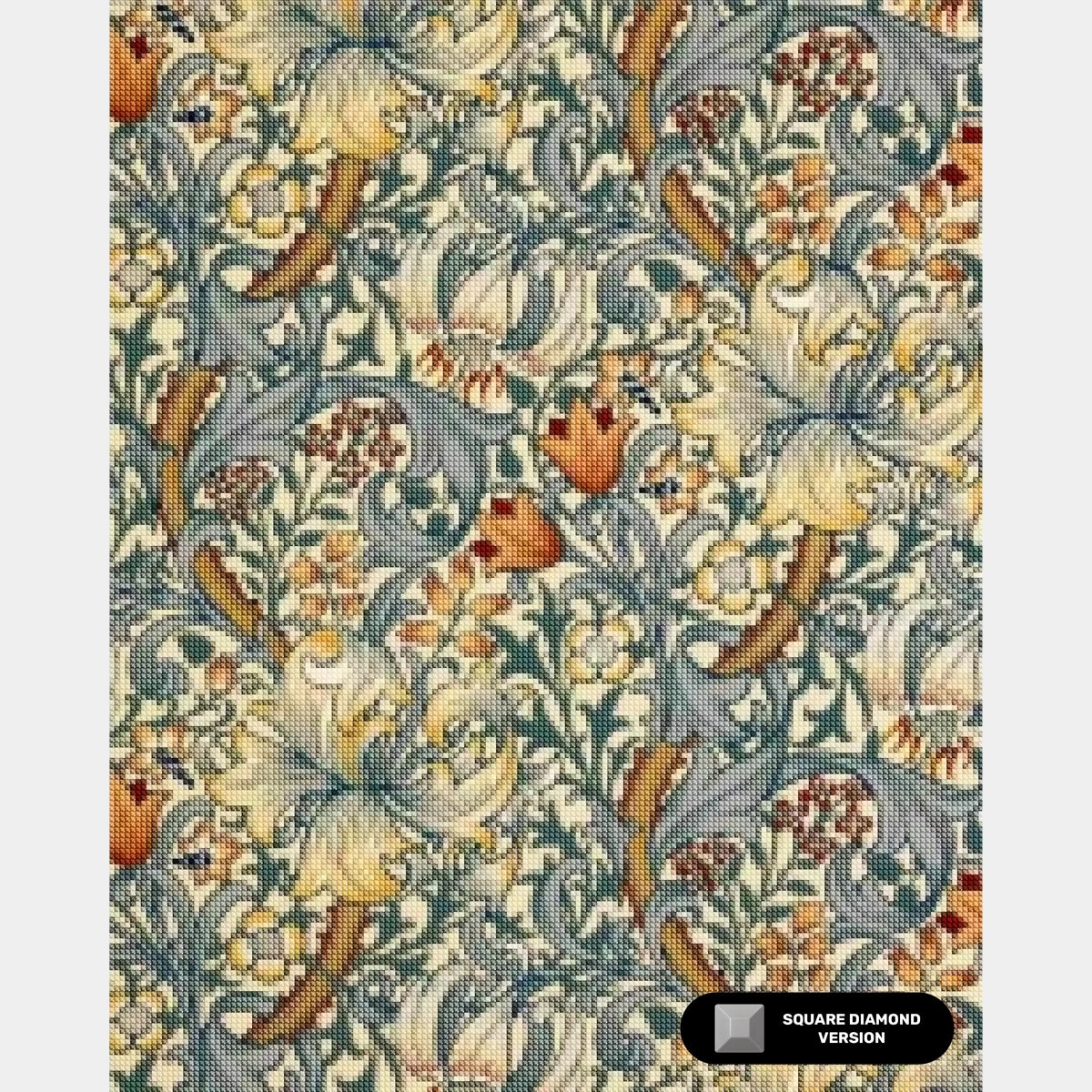 Golden Lily - Diamond Painting - Grande