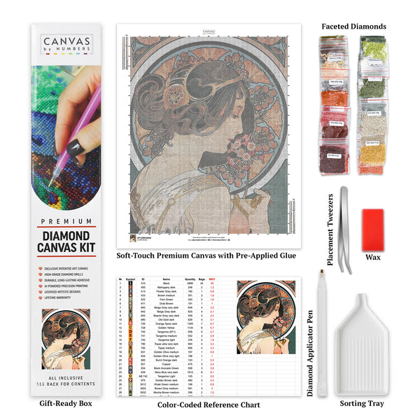 Primrose - Diamond Painting - Stor