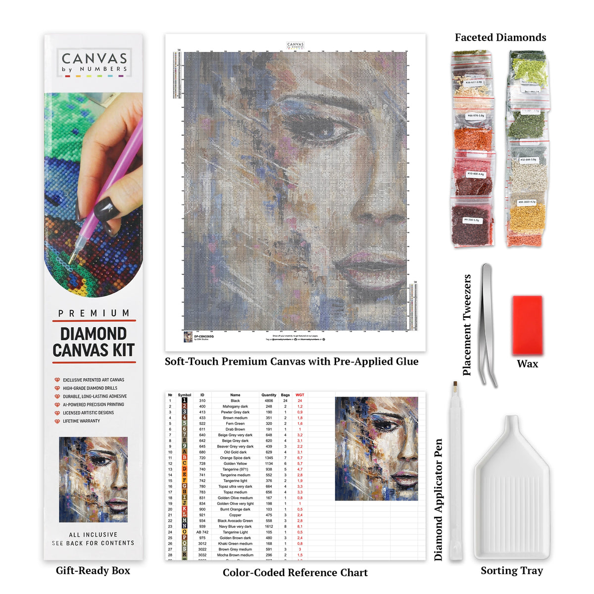 La Femme Infinity - Peinture au Diamant - Grand