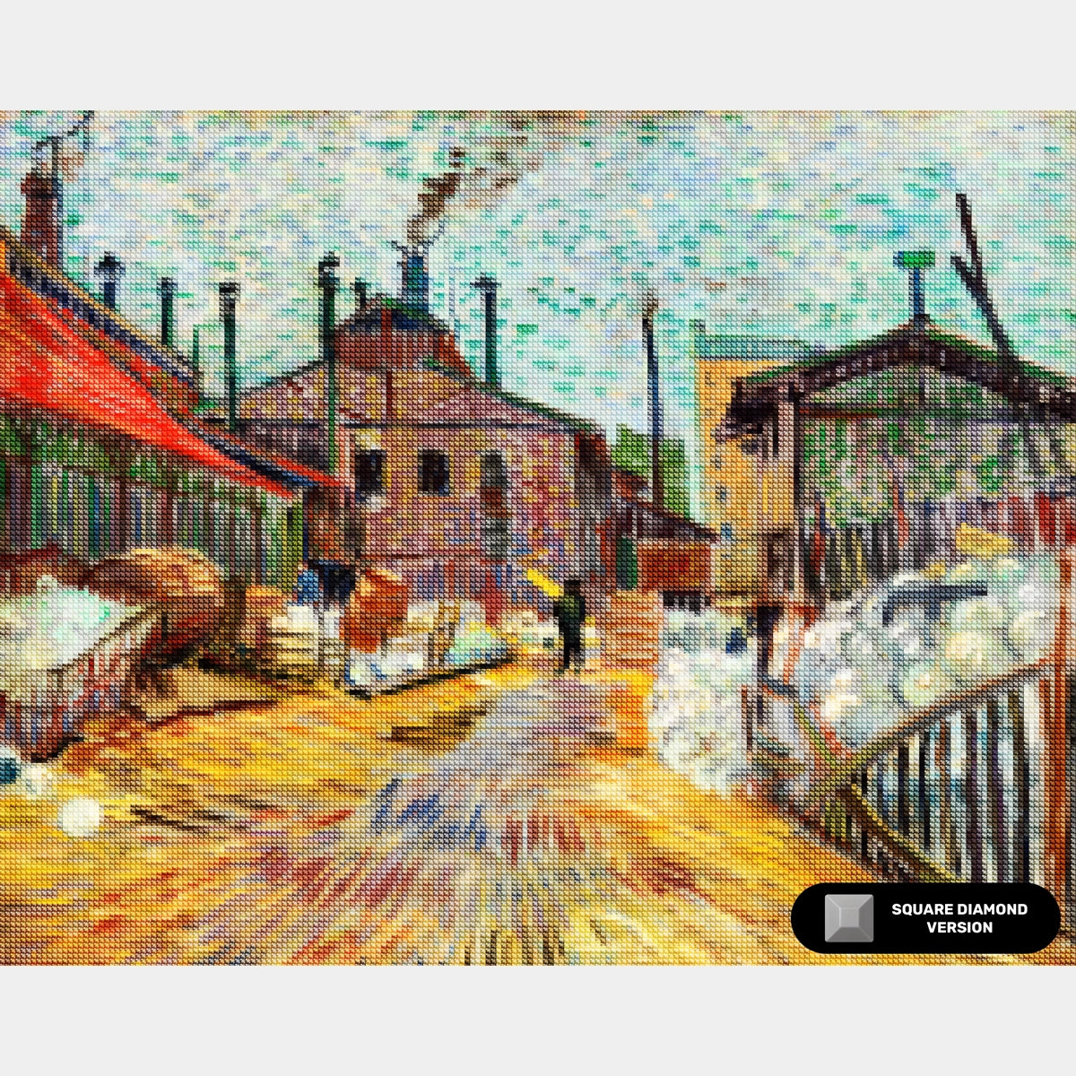 Blomster Vase Komposisjon - Diamant Maleri - X-Stor