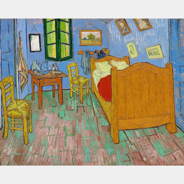 The Bedroom in Arles - Diamond Painting - Standard Size