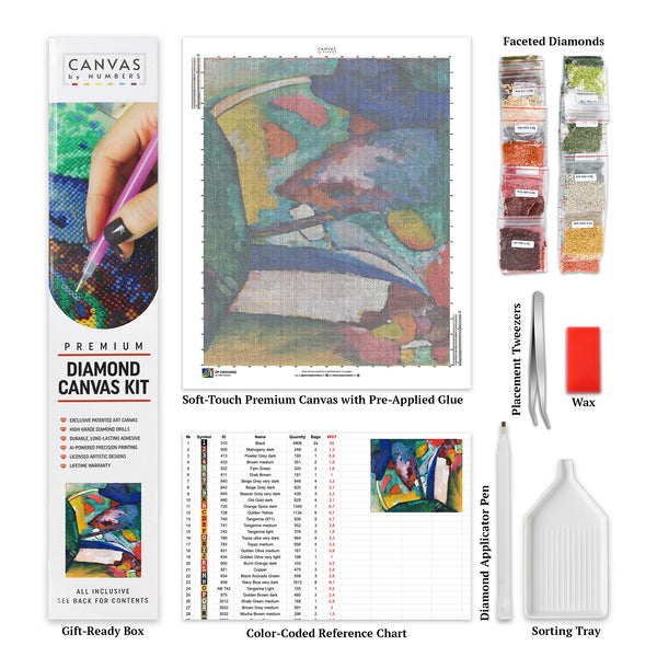 La Cascata - Diamond Painting - Dimensione Standard