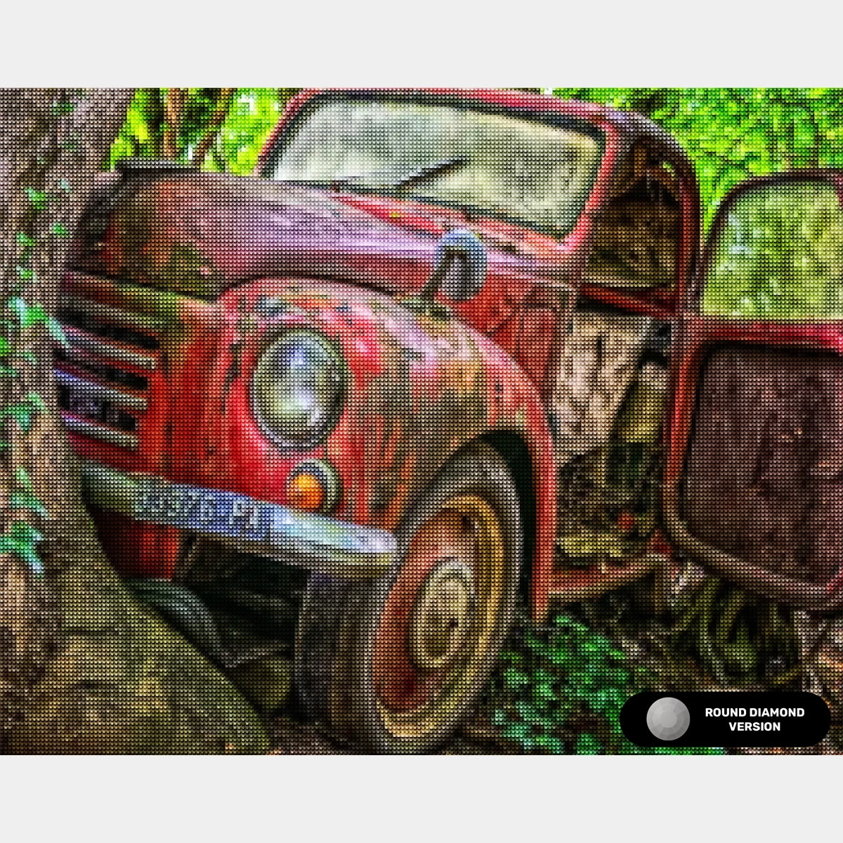 Övergiven lastbil - Diamantmålningssats