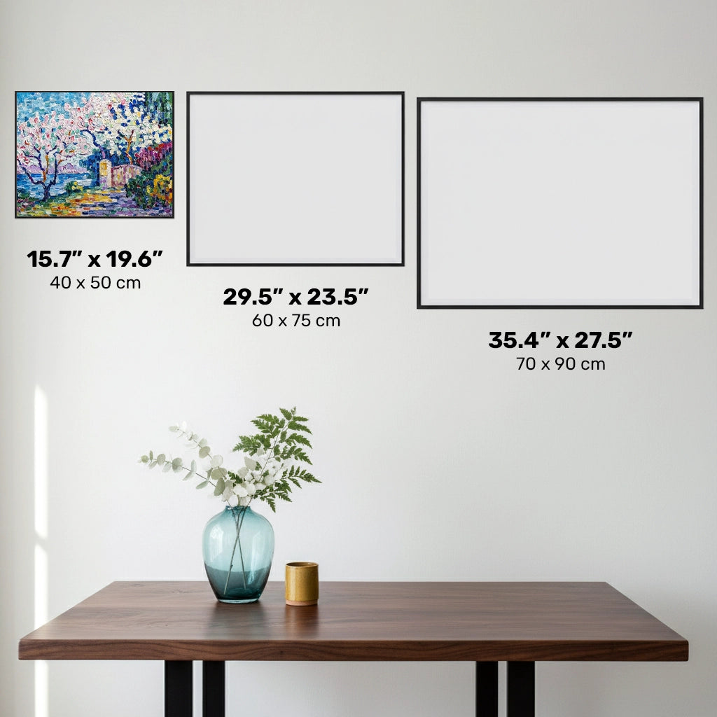 Alberi in Fiore - Diamond Painting - Dimensione Standard