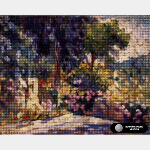 La Terrazza Fiorita - Diamond Painting - Dimensione Standard