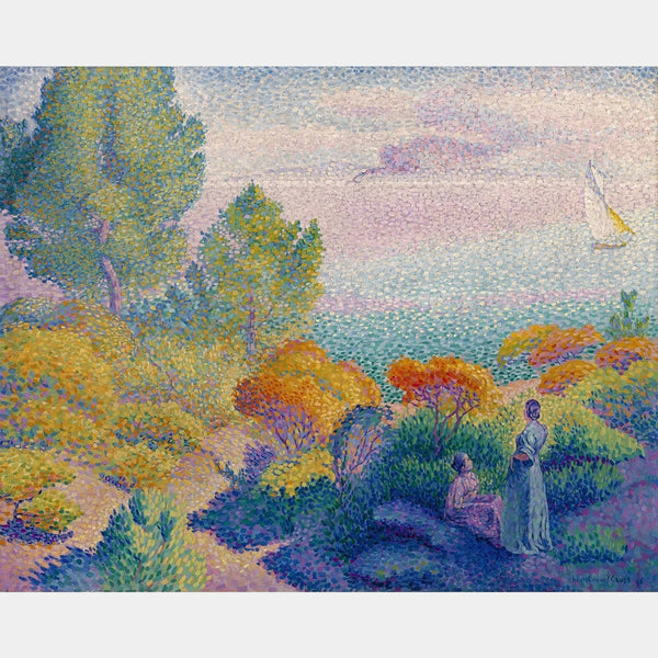 Two Women By the Shore - Diamond Painting - Large