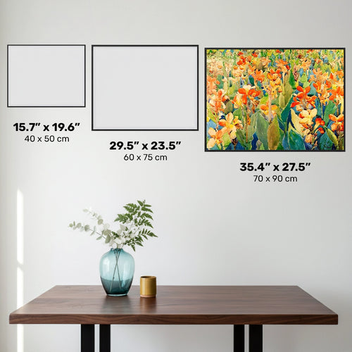 Lit de Fleurs - Diamond Painting - Très Grand