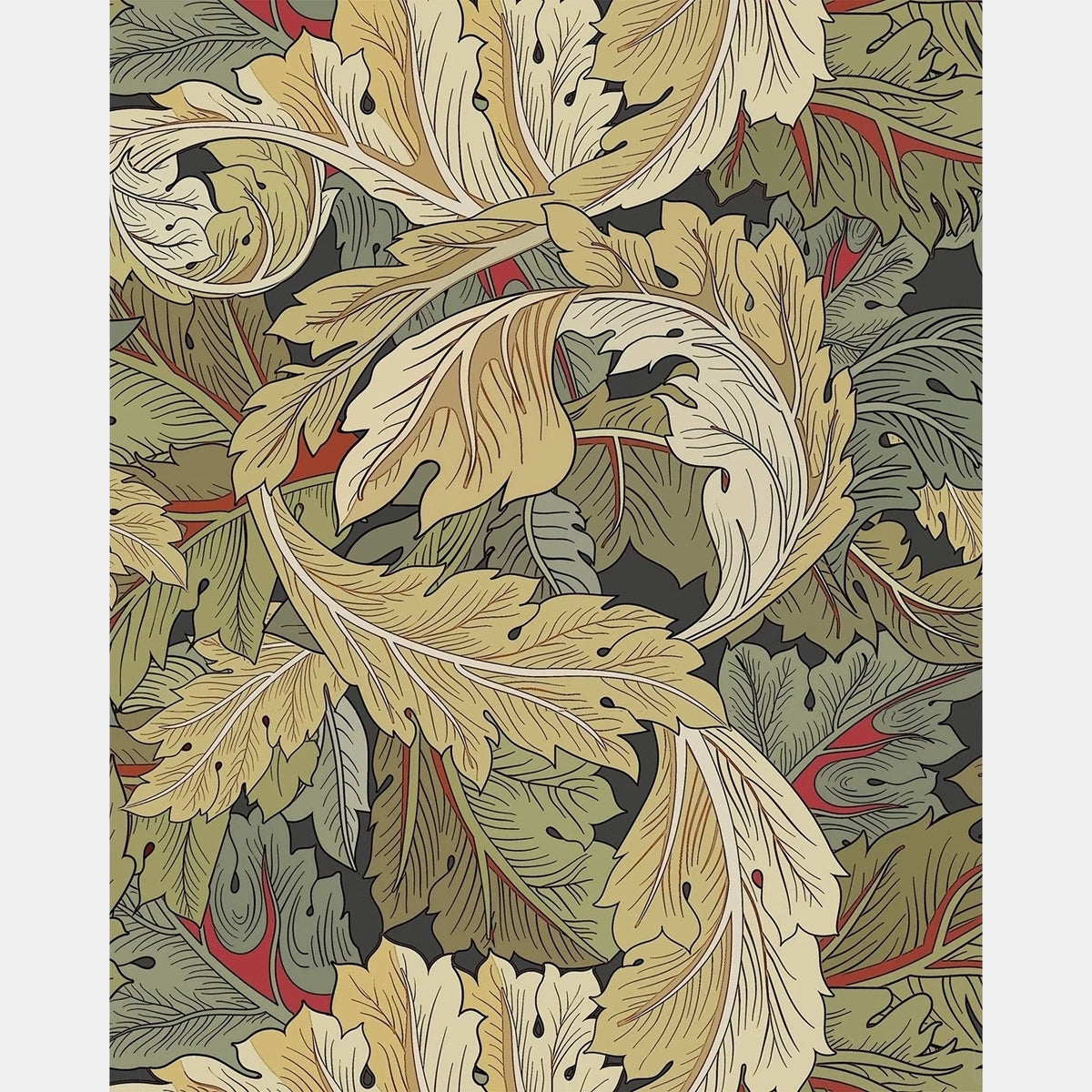 Acanthus - Diamond Painting Kit - Stor