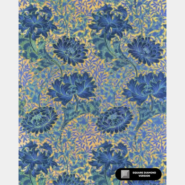 Crisantemo - Pittura diamante